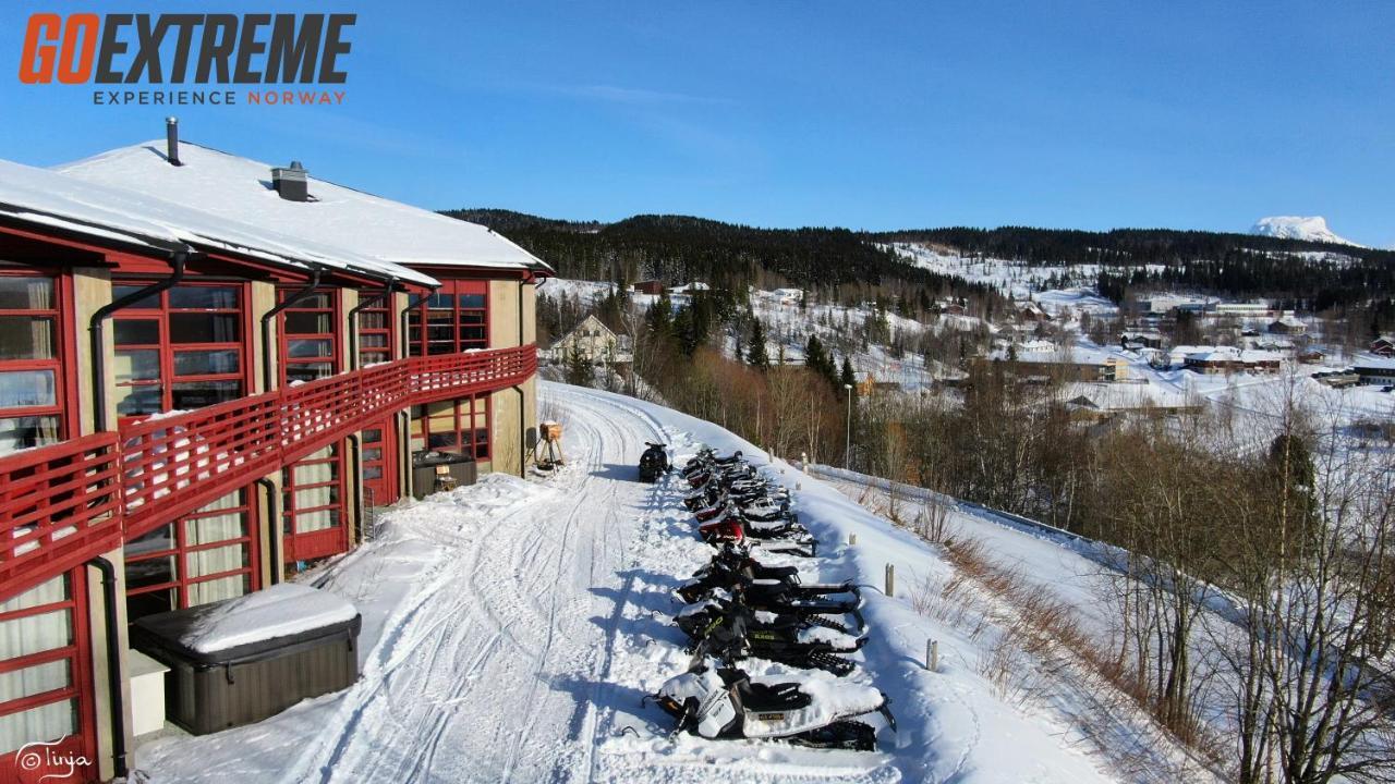 Hattfjelldal Hotell المظهر الخارجي الصورة